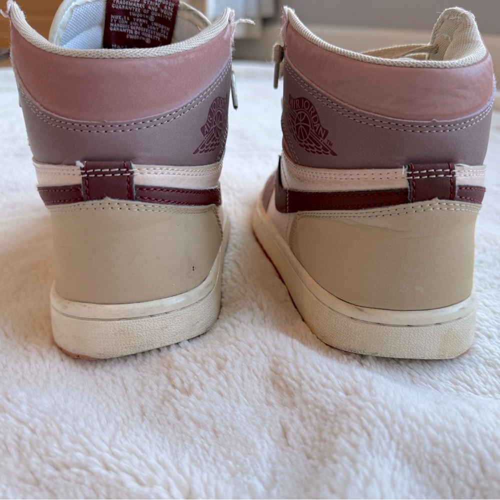 Nike - Pink and Tan Air Jordans Used - Picture 3 of 4